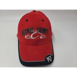 Vintage Orange County Choppers Flex Fitted (Seems S-M) Hat Cap OCC Men Women Red